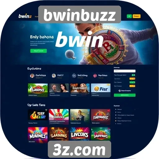 Análise do design e usabilidade do site bwinbuzz
