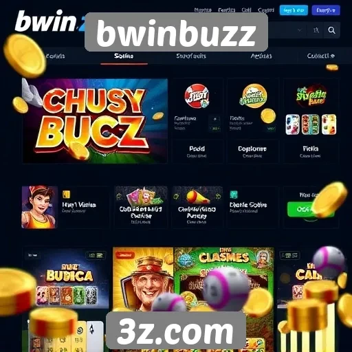 Análise das características do site de jogos bwinbuzz