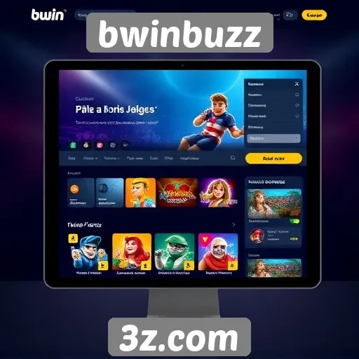 Análise da interface do usuário do bwinbuzz